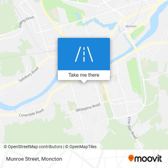 Munroe Street map