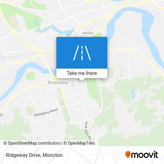 Ridgeway Drive map