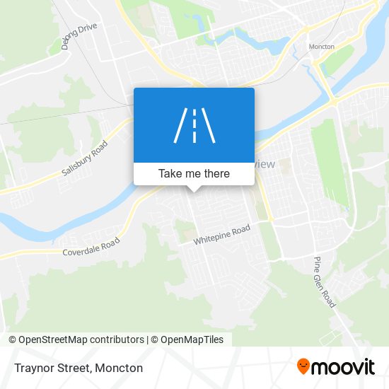 Traynor Street map