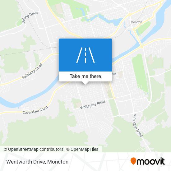 Wentworth Drive map