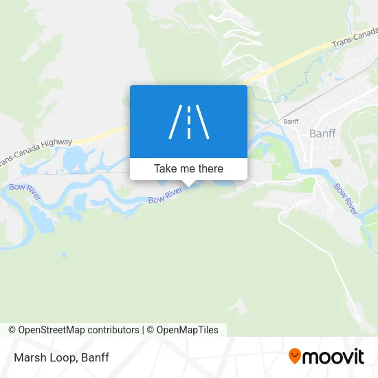 Marsh Loop map