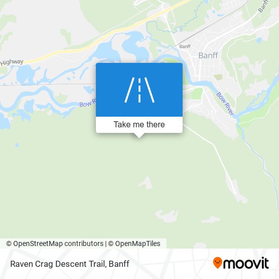 Raven Crag Descent Trail plan