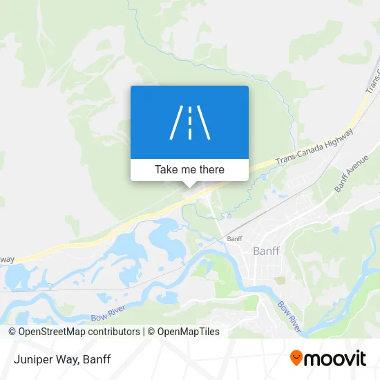 Juniper Way map