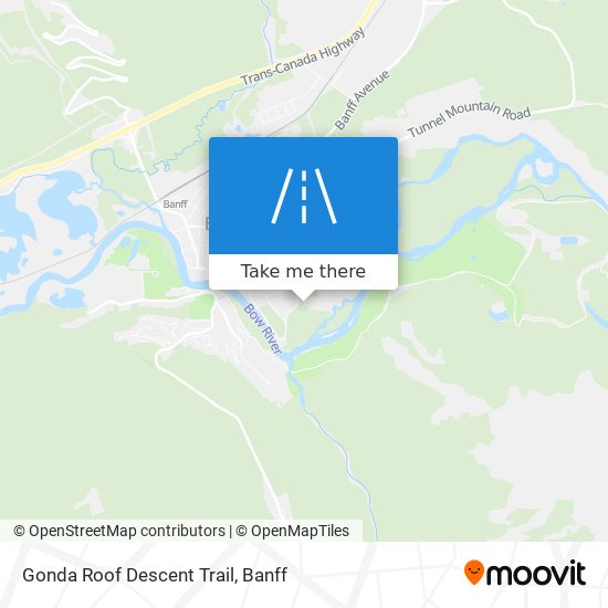 Gonda Roof Descent Trail plan