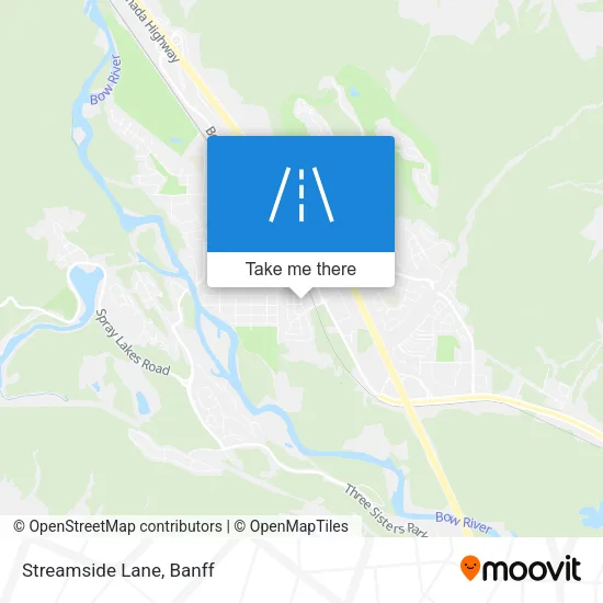 Streamside Lane map