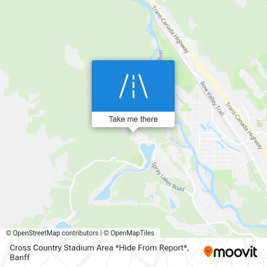 Cross Country Stadium Area *Hide From Report* map