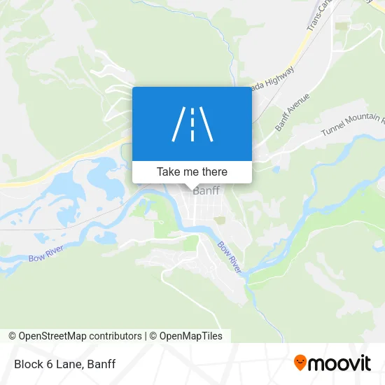 Block 6 Lane map