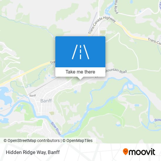 Hidden Ridge Way plan