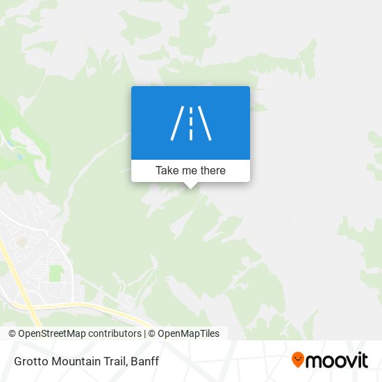 Grotto Mountain Trail plan