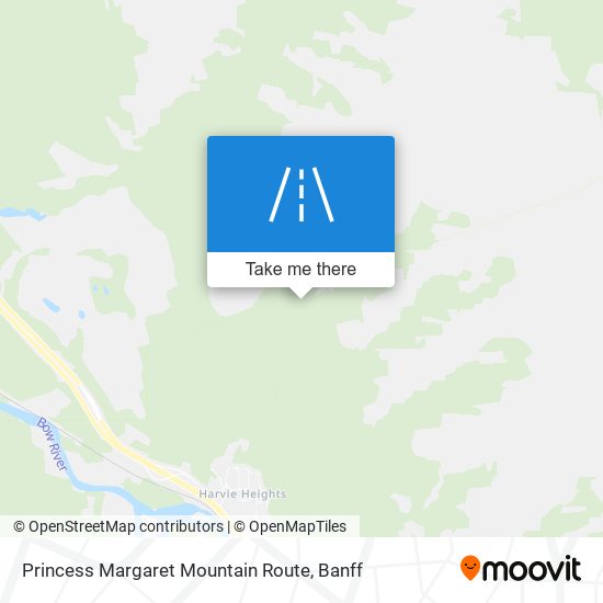 Princess Margaret Mountain Route plan