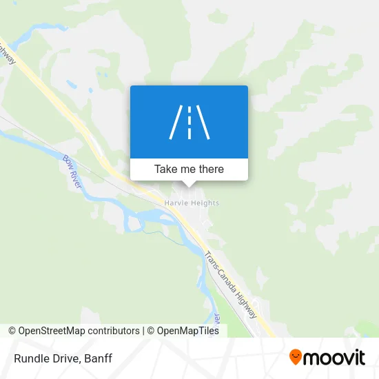 Rundle Drive map
