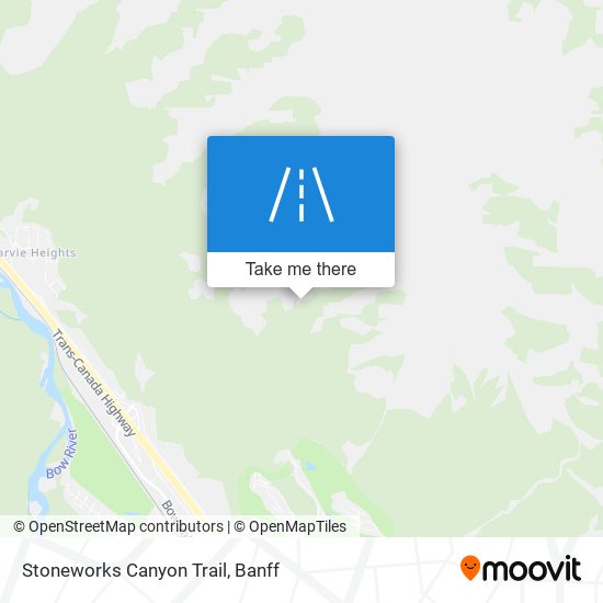 Stoneworks Canyon Trail plan