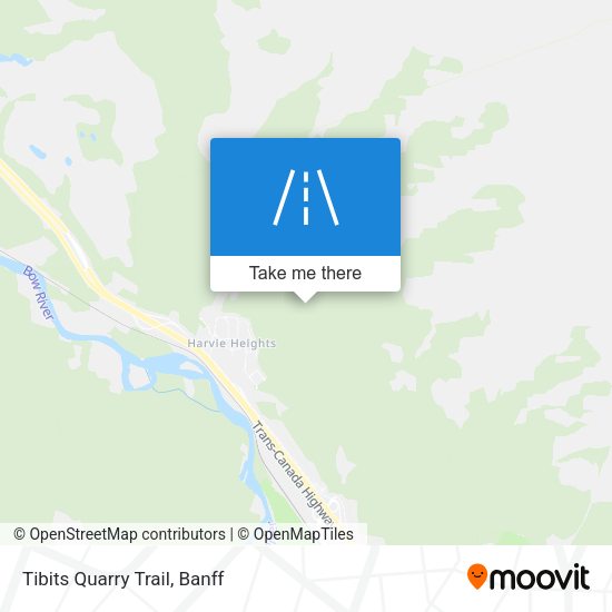 Tibits Quarry Trail map
