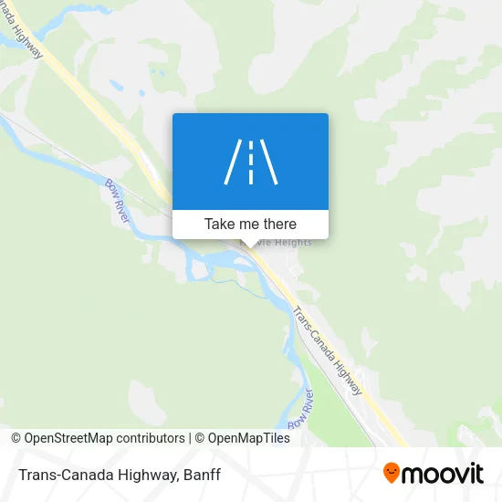 Trans-Canada Highway map