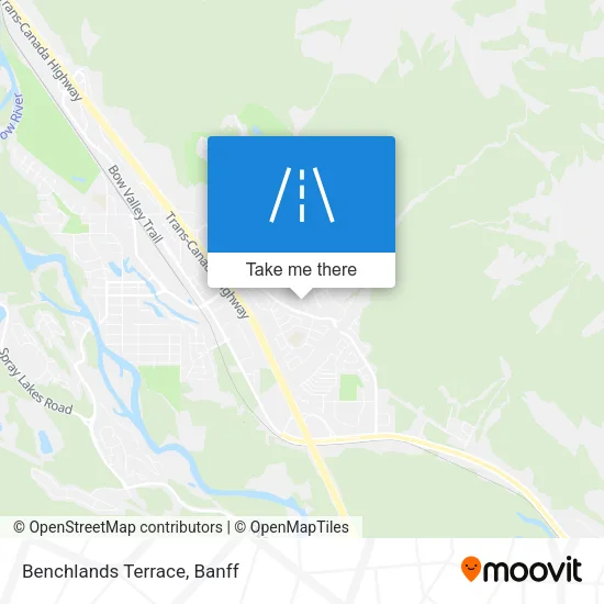 Benchlands Terrace map