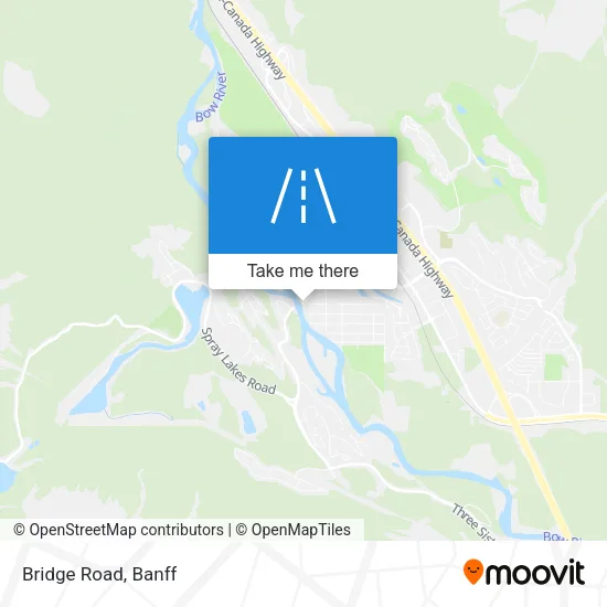 Bridge Road map