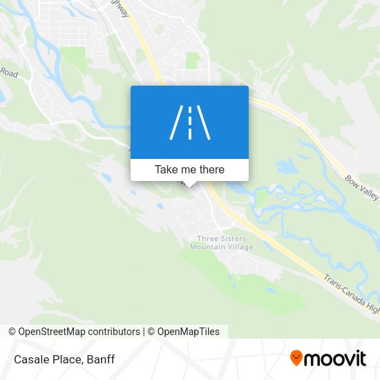 Casale Place map