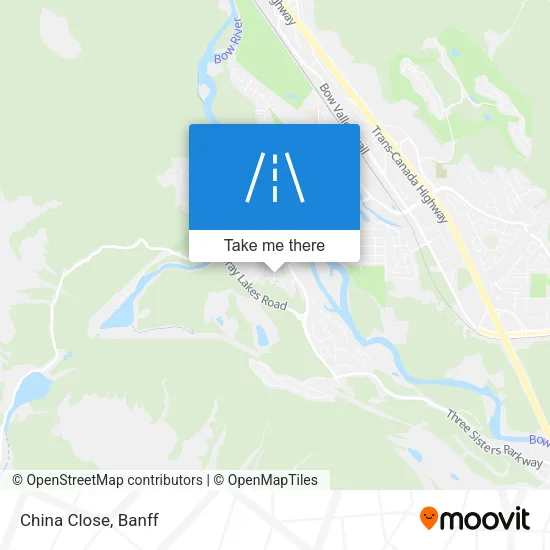 China Close map