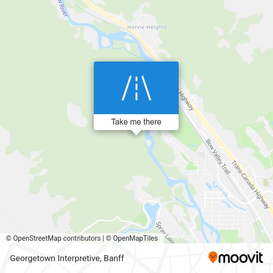 Georgetown Interpretive map