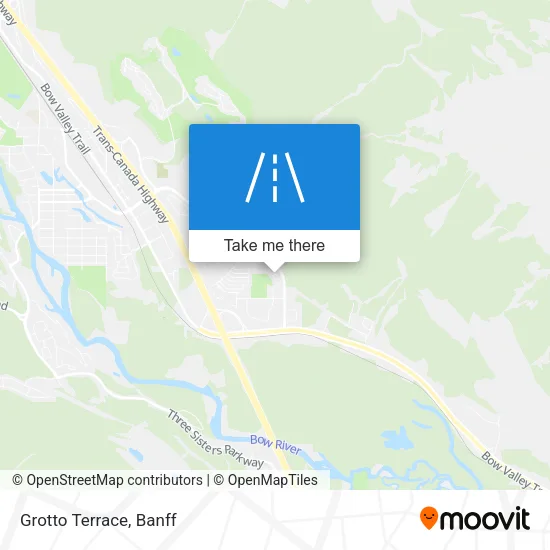 Grotto Terrace map