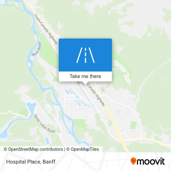Hospital Place map