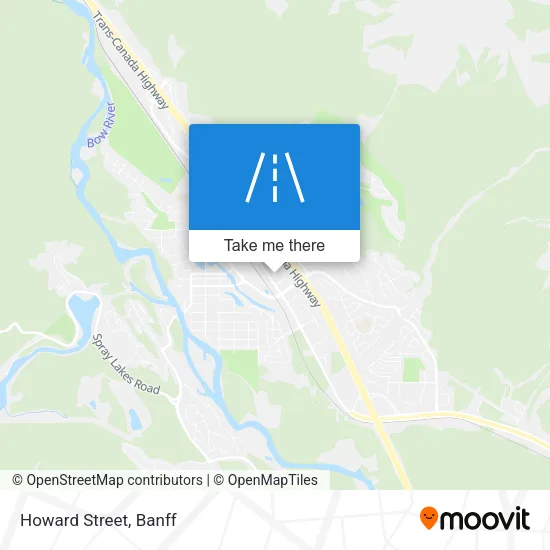 Howard Street map