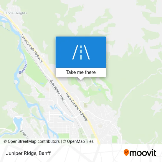 Juniper Ridge map