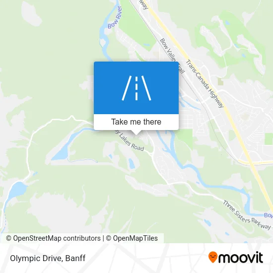 Olympic Drive map