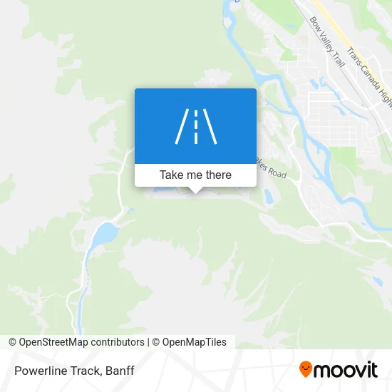 Powerline Track map