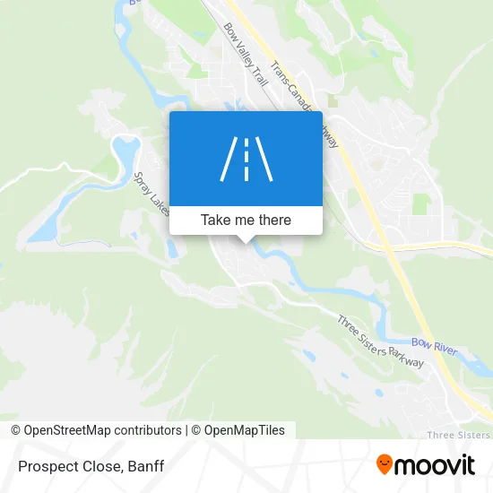 Prospect Close map