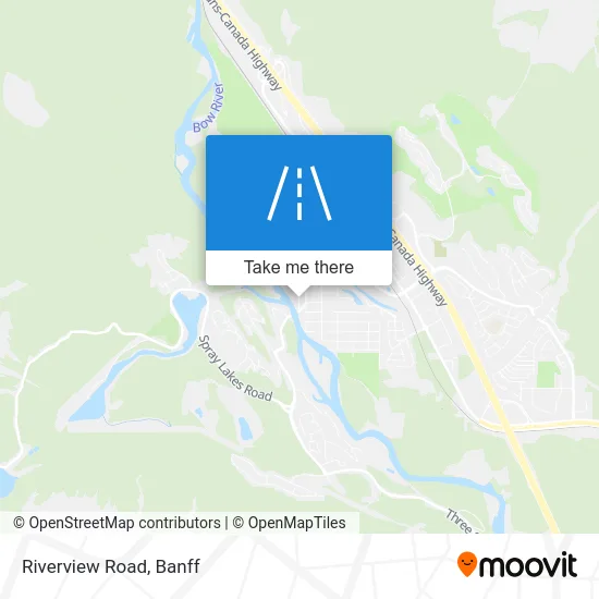 Riverview Road map