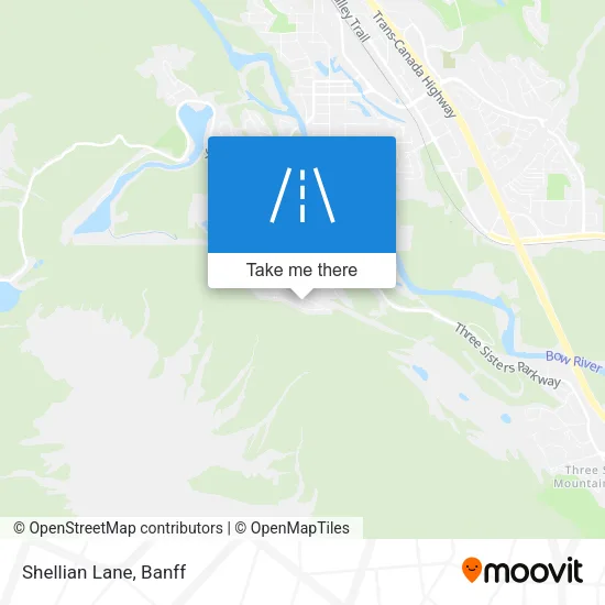 Shellian Lane map