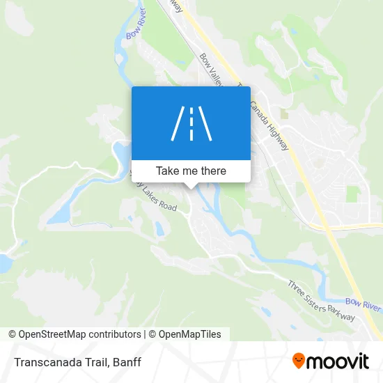 Transcanada Trail map