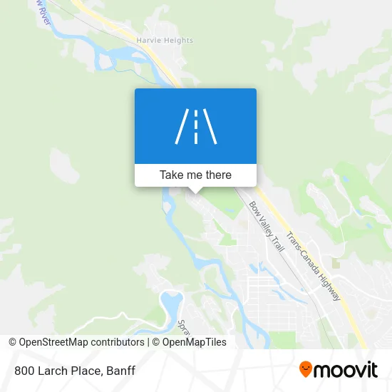 800 Larch Place map