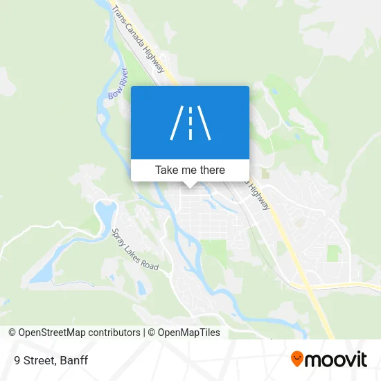 9 Street map