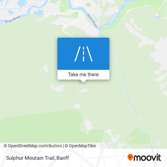 Sulphur Moutain Trail plan