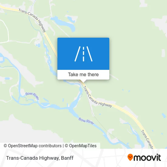 Trans-Canada Highway map