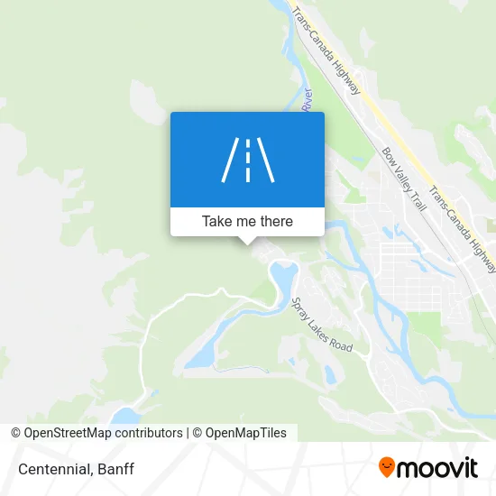 Centennial map