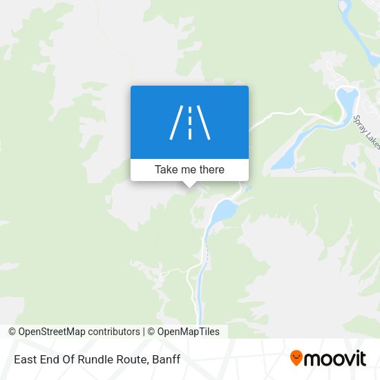 East End Of Rundle Route map