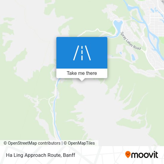 Ha Ling Approach Route plan