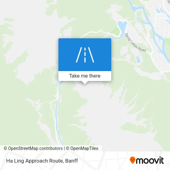 Ha Ling Approach Route map