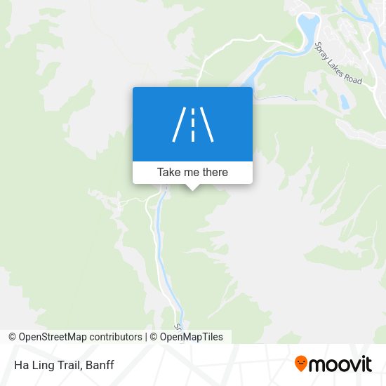 Ha Ling Trail map