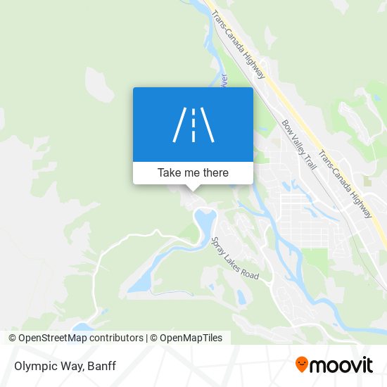 Olympic Way map