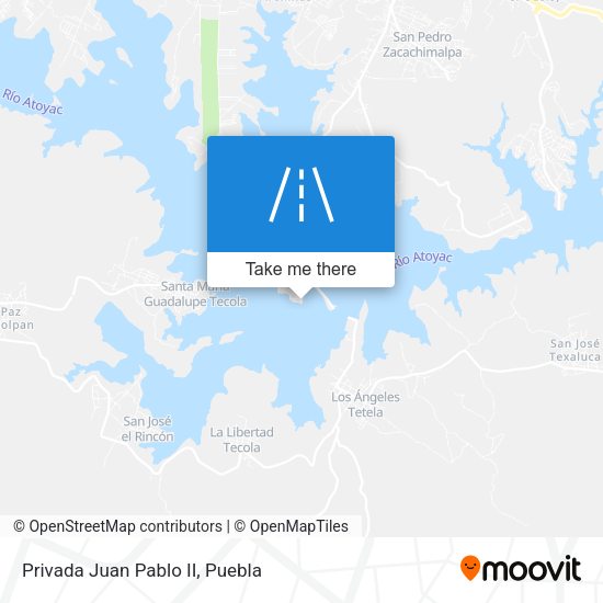 Privada Juan Pablo II map