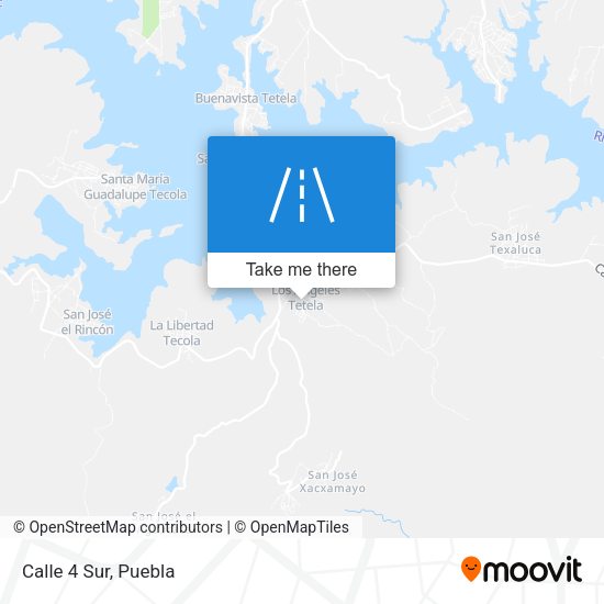 Mapa de Calle 4 Sur
