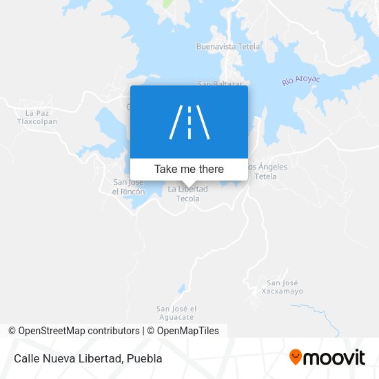 Mapa de Calle Nueva Libertad
