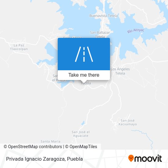 Mapa de Privada Ignacio Zaragoza