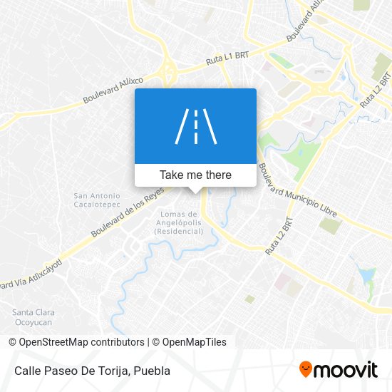 Calle Paseo De Torija map