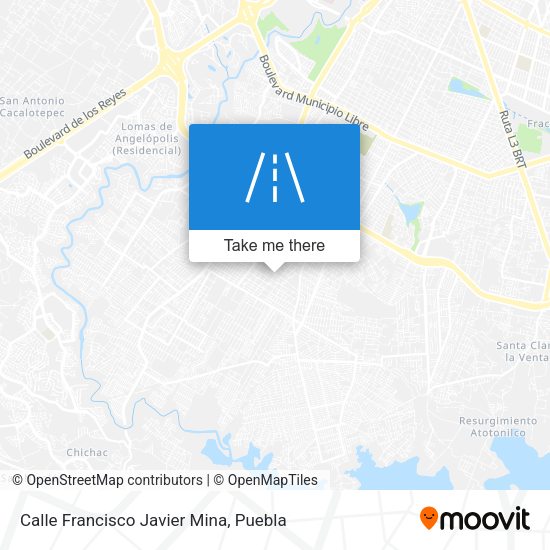 Calle Francisco Javier Mina map