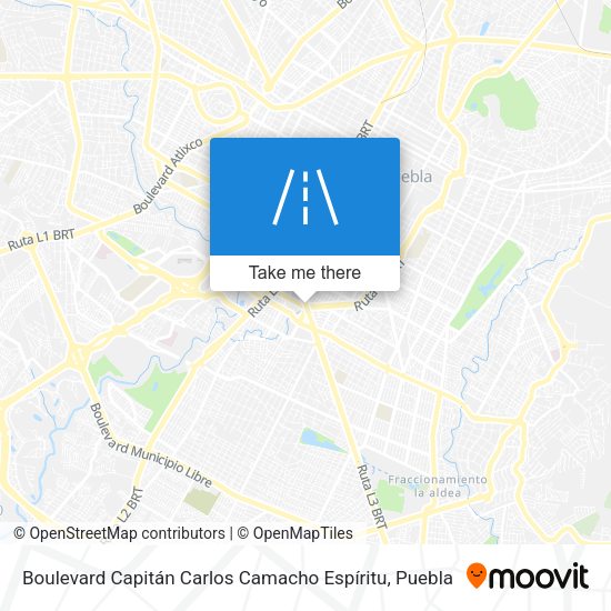 Boulevard Capitán Carlos Camacho Espíritu map